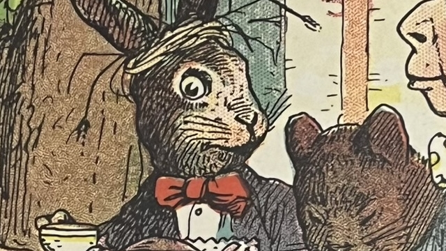 『All Things ALICE』の本の表紙の絵です。