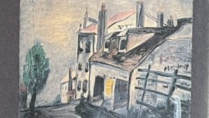 『石の花』の本の表紙です。石の？家並みが描かれています。