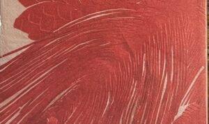 『智恵子抄　高村光太郎と智恵子』の図録の表紙です。智恵子の切り抜絵の写真が載っています。