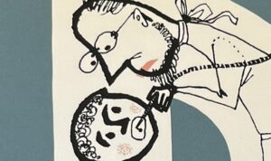 『OD A DO Z』の絵本のページです。歯医者さんが子どもの歯の治療をしている絵が描かれています。